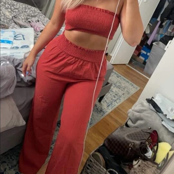 2 piece crop top pants set - Picture 10 of 14